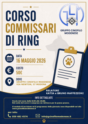 Corso per commissari di Rig